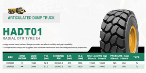 ยาง E4 OTR ขนาด 26.5R25 29.5R25 ยางเรเดียลสำหรับรถตัก ไม่มียางใน ยางอุตสาหกรรม ยางสำหรับงานเหมือง คุณภาพสูง สำหรับใช้งานนอกถนน - Product Image 5