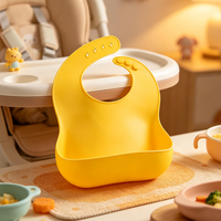 Offre Spéciale : Ensemble d'alimentation pour nouveau-né en silicone de qualité alimentaire, motif personnalisé, avec cuillère, bavoir, tasse à bec, assiette et bol à ventouse, pour usage domestique