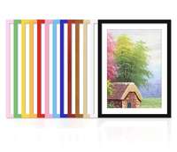 Cadres photo en bois modernes pour décoration intérieure, tailles A0, A1, A2, A3, A4, A5, 5x7, 5x5, 11x14, 16x20 pouces – Vente en gros usine