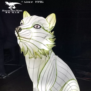 Lanternes de haute qualité pour la fête de la mi-automne, décoration, lanterne en forme d'animal <span class=keywords><strong>renard</strong></span> - Product Image 3