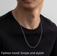 Chaîne cubaine tendance 2026 en acier inoxydable 2mm 3mm pour hommes et femmes, étanche, plaquée or, bijoux minimalistes basiques style hip-hop