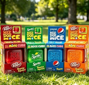 Nouveau stock – Jouet anti-stress en TPR en forme de cube de soda, mignon Sprite Fanta <span class=keywords><strong>Cola</strong></span>, pour soulager l'anxiété, jouet sensoriel, cadeau pour enfants - Product Image 1