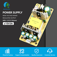 Çift Çıkışlı 15V 3A AC DC Anahtarlı Güç Kaynağı SMPS, Aktif Crossover Ses Amplifikatörü Endüstriyel Otomasyon Kontrolü için