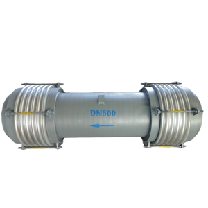 Cendre de charbon DN600 transportant la canalisation résistante à l'usure rayée des joints de dilatation tridimensionnels en céramique de compensateur en métal. - Product Image 1