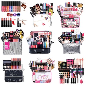 Set de Maquillaje de 8 Piezas <span class=keywords><strong>Kit</strong></span> Todo en Uno Profesional para Todo Tipo de Piel Herramienta de Práctica para Principiantes - Product Image 1