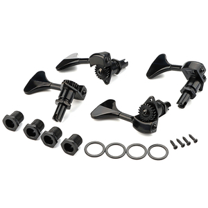 Afinadores de cabeza de máquina de <span class=keywords><strong>bajo</strong></span> 2R2L, clavijas de afinación de repuesto <span class=keywords><strong>para</strong></span> guitarra eléctrica de Jazz, <span class=keywords><strong>bajo</strong></span> o instrumentos de precisión, relación 1:20 - Product Image 4