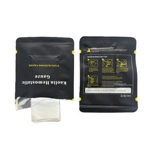 Gasa Hemostática de Caolín para Tratamiento Aséptico de Heridas, Empaque Portátil, Certificación CE, Flexible, Suave, Transpirable, Excelente Absorbencia - Product Image 3