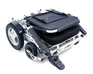 Silla de Ruedas Motorizada Plegable, Modelo BME1022, Fabricada en China - Product Image 1