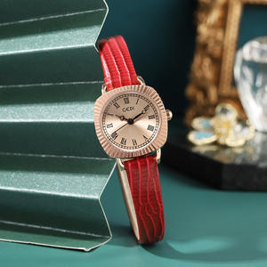 Reloj de Cuarzo de Cuero para Mujer, Pequeño, Creativo, Vintage, en Oferta - Product Image 2