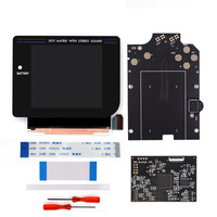 Noir/Blanc Laminé Q5 3.1 Pouces Plus Grand Écran HD IPS RIPS Écran OSD FRM pour GBO DMG LCD Kits avec Boîtier Shell Case