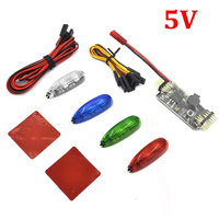 Lumière LED sans fil à navigation intelligente 5V/12V Signal PWM Aile fixe FPV Drone de course Quadricoptère Accessoire de lumière LED
