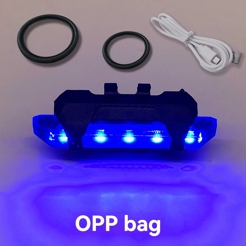 918 tail light-bag-blue light
