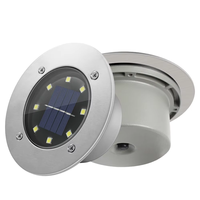 Lampu Taman LED Tenaga Surya untuk Luar Ruangan, Lampu Tanam untuk Jalur Taman, Lampu Dek Lantai Tenaga Surya, Lampu Rumput, Lampu Lanskap LED