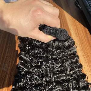 Paquetes de cabello rizado birmano camboyano virgen 100% de Vietnam Cabello rizado doble con estilo rizado - Product Image 4