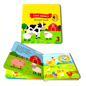 Nouveau Livre de Coloriage Personnalisé en Carton Confortable pour Enfants, 40 Dessins Animés Simples et Faciles pour les 4 Ans et Plus - Product Image 1