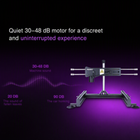 Machine sexuelle Hismith Double Penetration Duo Play contrôlée par application avec connecteurs quadruples pour double pénétration KlicLok