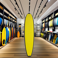 Planche de surf en mousse EPS haute densité IXPE Soft Top, plastification thermique durable et étanche, avec fond en HDPE, pour les eaux de l'océan, unisexe