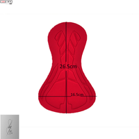 Cuissard de cyclisme réversible en chamois, design italien 3D personnalisé OEM, séchage rapide, respirant, pour adultes, grandes tailles, MOQ 100 pièces