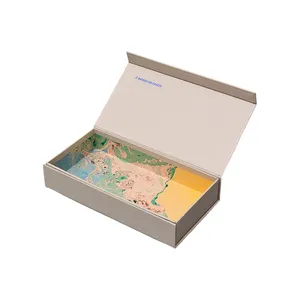 Logo personalizzato di lusso uomo donna orologio set piccola scatola di imballaggio in pelle carta legno regalo scatola orologio