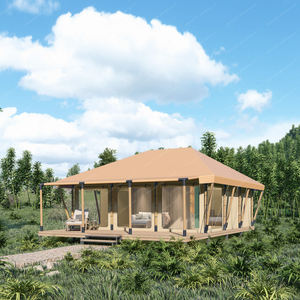 Tienda de Campaña de Lujo para Glamping en el Desierto Africano, Estilo Safari, con Baño, para Campamentos al Aire Libre en Marte - Product Image 5