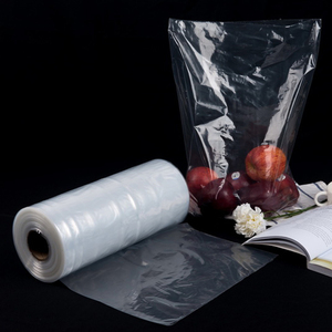 Rollo de Bolsas de Plástico <span class=keywords><strong>PE</strong></span> Personalizadas OEM, Transparentes, con Fuelle Lateral, Asa Flexiloop en Relieve, Desechables, para Supermercado y Exhibición, 7-80 - Product Image 4