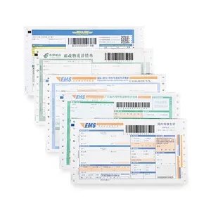 Custom Full Colors Multi-Ply Ncr carta carboniera codice a barre Dhl lettera di consegna aerea foglio di trasporto aereo corriere