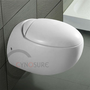 CE! WATERMARK! WELS! EGG SHAPE WALL HUNG TOILET! ON SALE! Colorful Classic Toilet Wall Mounted Toilet for wholesale/OEM/project - Product Image 1