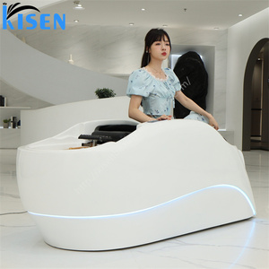 Poltrona Elettrica per Pedicure Kisen Giapponese con Circolazione d'Acqua, Lettino Terapeutico in Pelle Sintetica per Uso Domestico e Alberghiero - Product Image 4