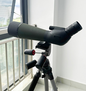 Longue-vue étanche 20-60x80 Bak4 à prisme, la plus vendue, pour le camping, l'observation des oiseaux, la chasse, avec trépied pratique - Product Image 3