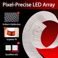Personnalisé FPC Flexible Circuit Imprimé PCB Assemblage PCBA SMT OEM Conception Flexible LED Ceinture de Thérapie par la Lumière Rouge pour la Taille