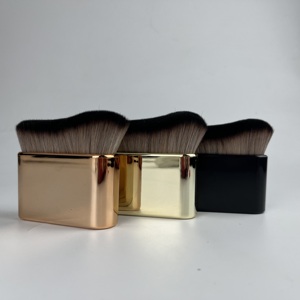 Logo personnalisé grande taille pinceau applicateur de bronzage Kabuki pour <span class=keywords><strong>le</strong></span> corps pinceau unique de maquillage pour <span class=keywords><strong>le</strong></span> fond de teint - Product Image 3