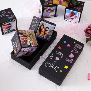 Échantillon gratuit Creative Explosion <span class=keywords><strong>Surprise</strong></span> <span class=keywords><strong>Album</strong></span> <span class=keywords><strong>Photo</strong></span> Popup Box Bomb Birthday Valentine's Day gift box - Product Image 3