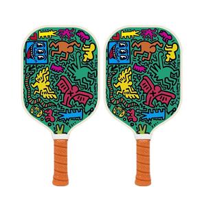 Chifory Logo personnalisé adulte Pickleball raquette sport en Fiber de carbone Surface PP nid d'abeille 13mm-16mm épaisseur pour l'entraînement - Product Image 1