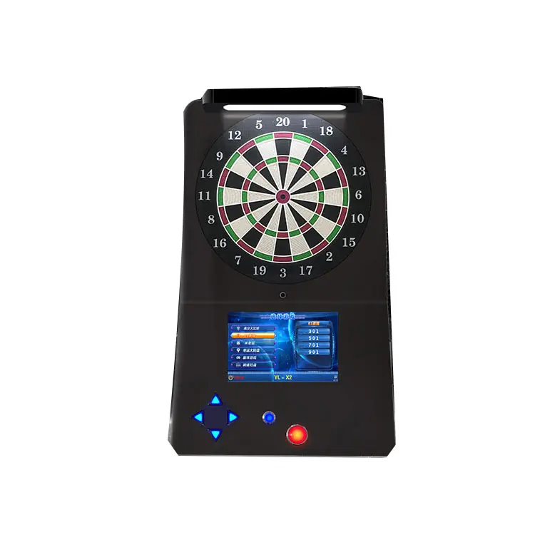 1 Players Coin Operated Deluxe Electronic Dart Board Electronic Dart Machine