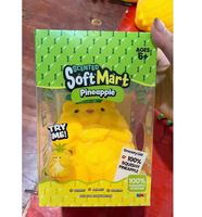 Jouet anti-stress super doux en forme de canard ananas mignon pour enfants, vente en gros