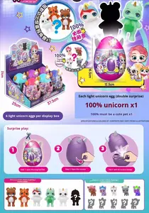 <span class=keywords><strong>Huevo</strong></span> Sorpresa Mágico con Luz, <span class=keywords><strong>Unicornio</strong></span>, Caja Sorpresa, Linda Mascota Sorpresa en <span class=keywords><strong>Huevo</strong></span>, Regalo de Cumpleaños para Niña, Juguete de Muñeca de Plástico, 3-6 Años - Product Image 6