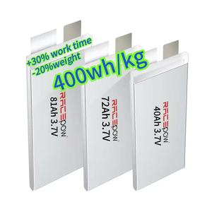 แบตเตอรี่โซลิดสเตท Racepow 400wh/kg 10Ah 13Ah 33Ah 40Ah 50Ah 60Ah 66Ah 72Ah 81Ah 120Ah 3.7V 4.25V สำหรับโดรน VTOL UAV RP951 - Product Image 1