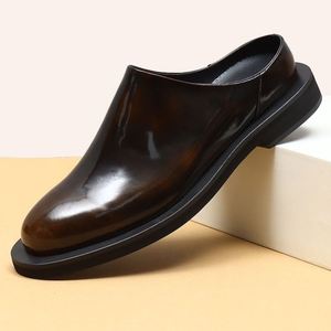 Zapatos Planos de Cuero Genuino de Alta Calidad Personalizados para Hombre, para un Estilo Casual y Moderno. Zapatos de Cordones Suaves para Hombre de Nueva Marca - Product Image 5