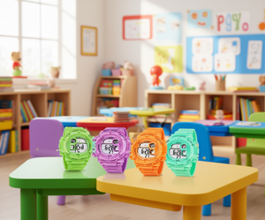 Orologi giocattolo per bambini Orologio digitale in plastica unisex 4-6 anni Colori misti I-05 - Product Image 2