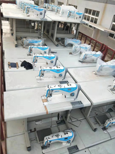 Used Jack Industrial Single Lockstitch <b>Sewing</b> <b>Machine</b> Automatic Electronic Computer Programmable <b>Machine</b> with <b>Table</b> - Product Image 3