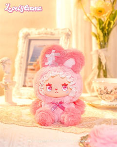Authentique belle <span class=keywords><strong>Emma</strong></span> Bunny Alliance série boîtes aveugles Kawaii vinyle visage peluche porte-clés poupées décoratives cadeau décorations pour la maison - Product Image 6