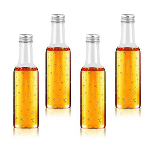 <span class=keywords><strong>Bouteille</strong></span> en plastique transparente de 50 ml avec bouchon <span class=keywords><strong>antivol</strong></span>, <span class=keywords><strong>bouteille</strong></span> vide transparente pour <span class=keywords><strong>alcool</strong></span>, bière, jus, <span class=keywords><strong>bouteille</strong></span> en plastique pour vin de 100 ml - Product Image 1
