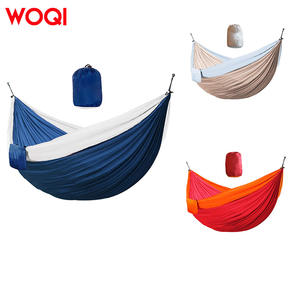 Hamaca de Nailon WOQI, 0.7 kg, Portátil, para Acampar al Aire Libre, Uso Individual o Doble, Diseño Minimalista - Product Image 5