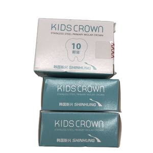 Corona per bambini molare primaria in acciaio inossidabile dentale Refil Baby Crown - Product Image 4