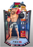 Machine de combat Cage Fighter Power Boxer à monnayeur |   Jeu d'arcade Crazy Boxing Strength Test Redemption pour centre de jeux