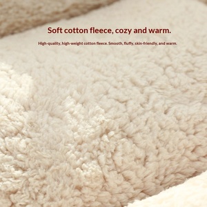Cama para Perros y Gatos, Cálida para Invierno, con Núcleo Interior Extraíble y Lavable, Material de Tela, Forma de Nube, para Mascotas - Product Image 4