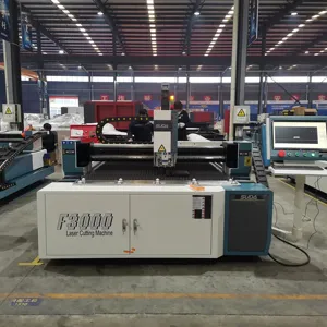 SUDA Hot Sale 3KW Single platform Fiber Laser Cutting Machine With Whole Cover CNC Cutter High Quality