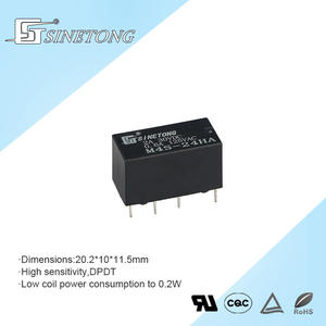SINETong รีเลย์ M4S 2Amp 12V 24V 48V 2เปลี่ยนการติดต่อ8พินรีเลย์ยานยนต์12V - Product Image 3