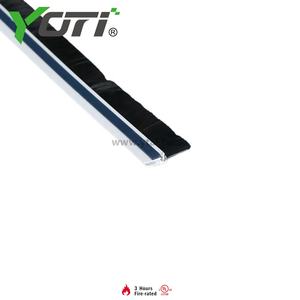 YDS611 מברשת תחתית אלומיניום לדלת הזזה חותם מברשת רצועת מברשת דלת מטאטא רצועות - Product Image 2