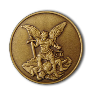 Fabricant de pièces commémoratives en laiton gravées en 3D, pièces de défi - Product Image 5